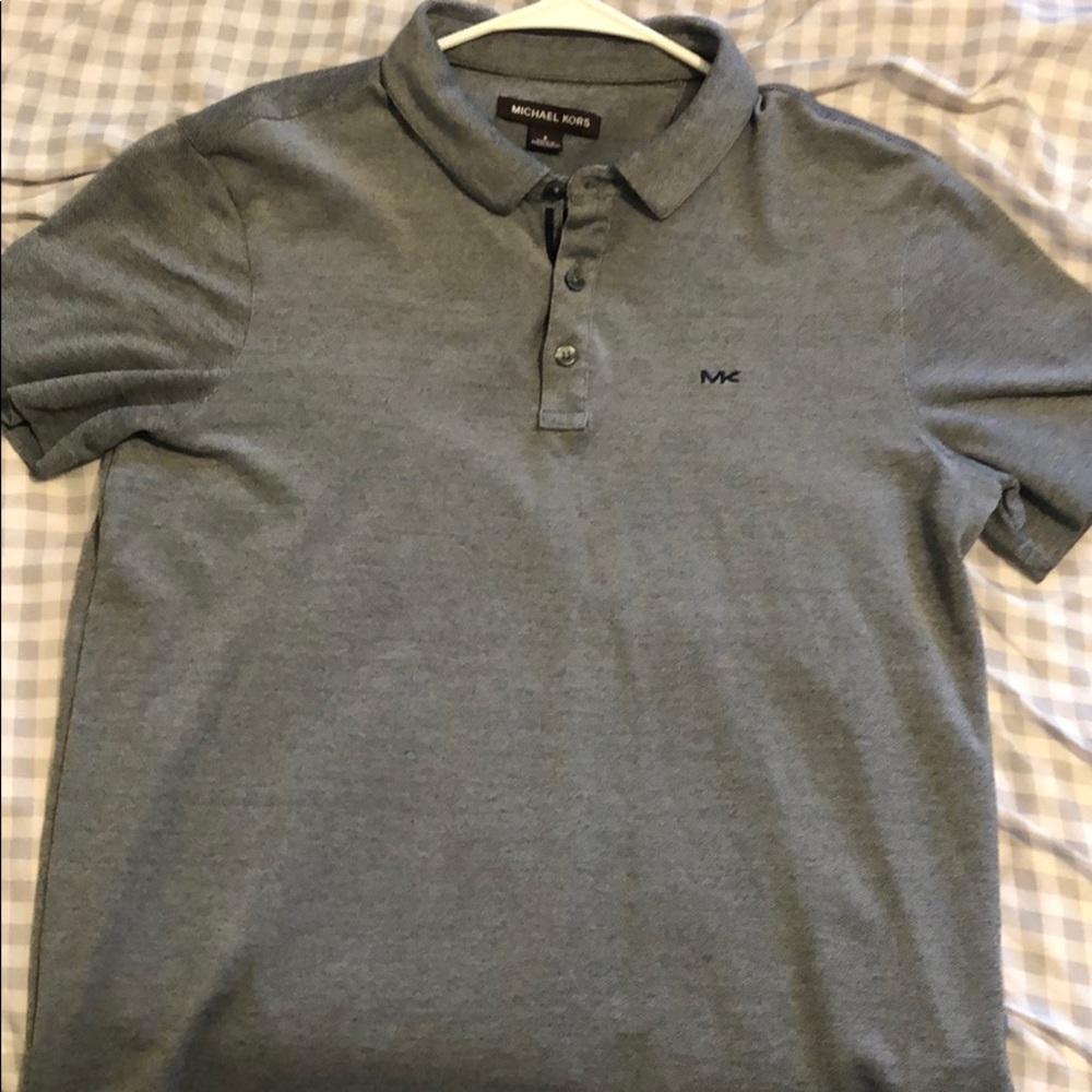 Mens michael kors polo shirt.